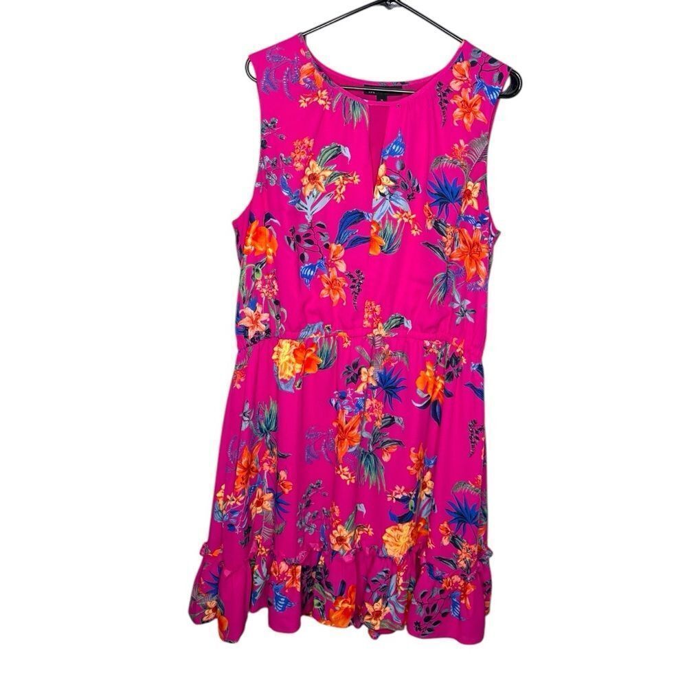 INC floral dress size XL